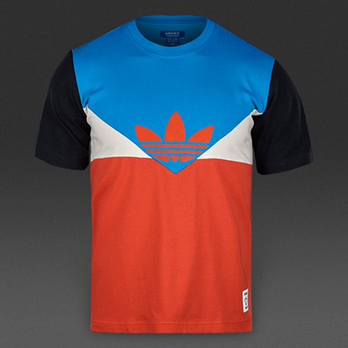 Adidas Originals Colardo Graphic Tee Bright Blue for Men